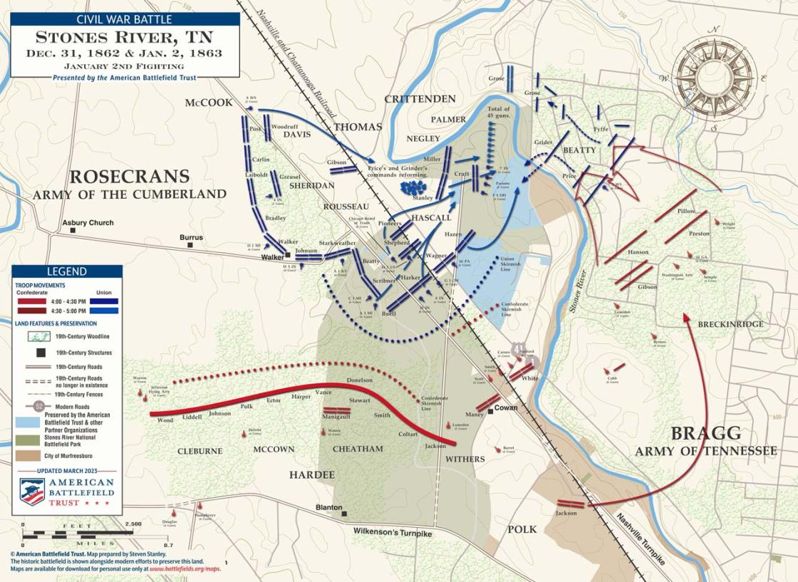 Stones River | Jan 2, 1863 (March 2023)