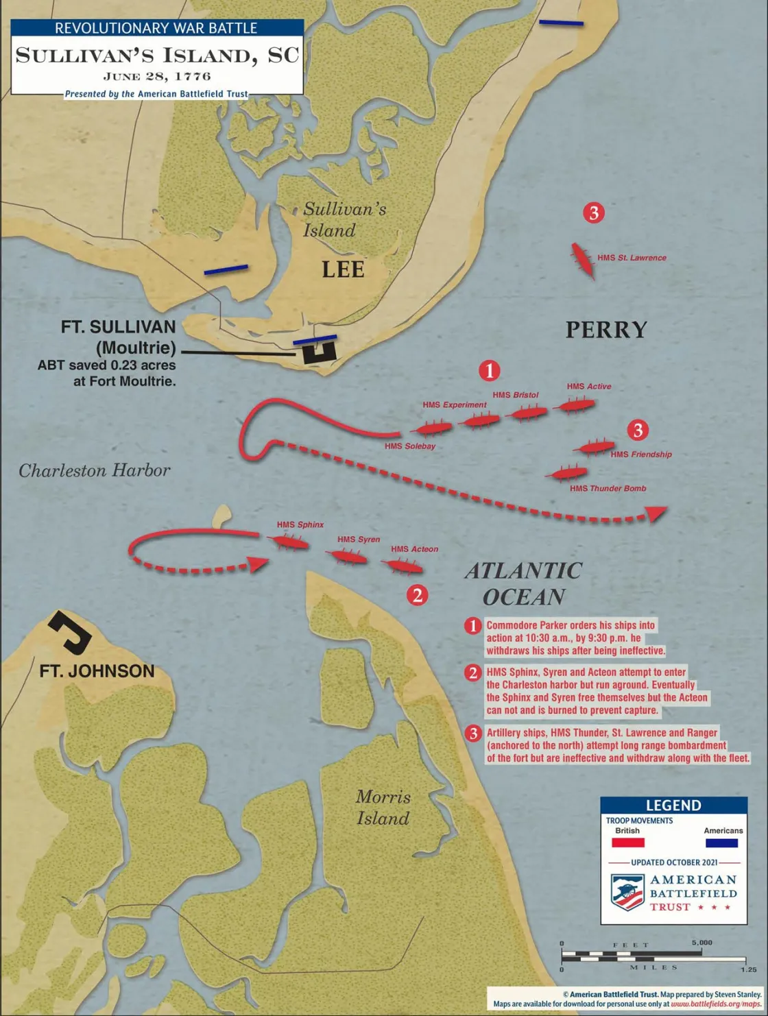 Sullivan's Island | June 28, 1776 | American Battlefield Trust