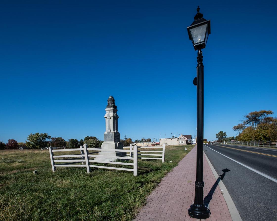 The 8th Ohio Monument at Gettysburg