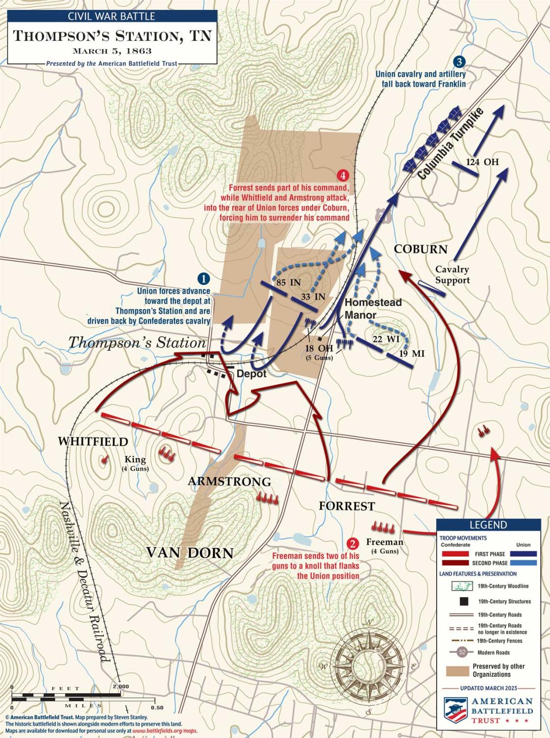 Thompson's Station | Mar 5, 1863 (March 2023)