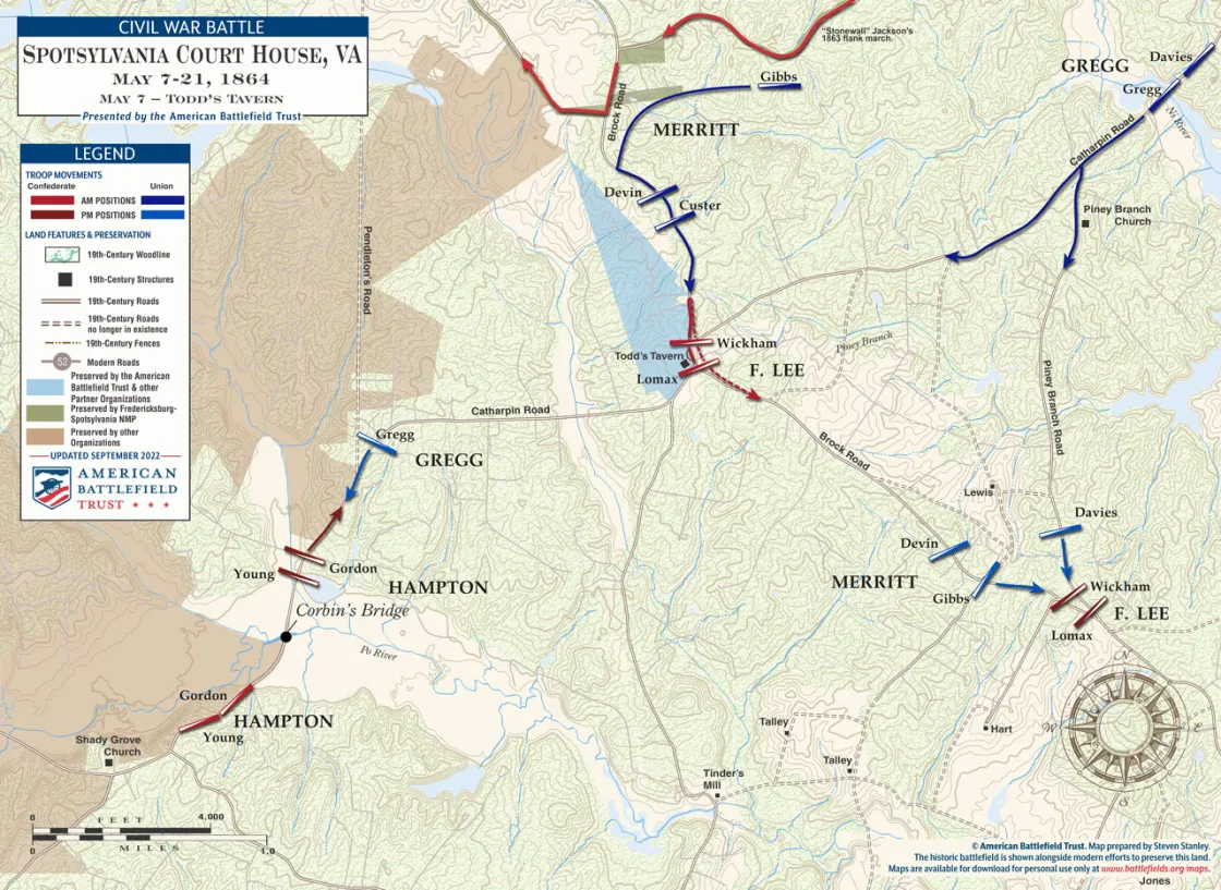 Spotsylvania Court House | Todd's Tavern | May 7, 1864 (September 2022)
