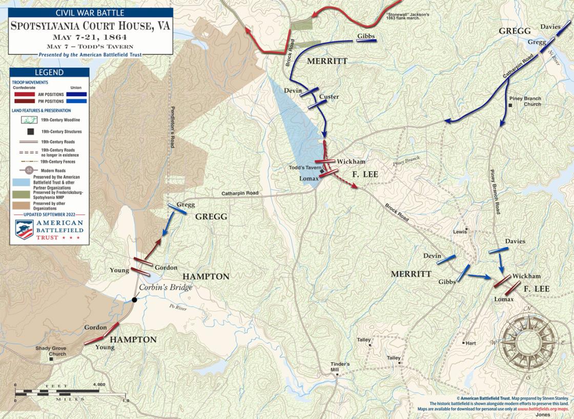 Spotsylvania Court House | Todd's Tavern | May 7, 1864 (September 2022)