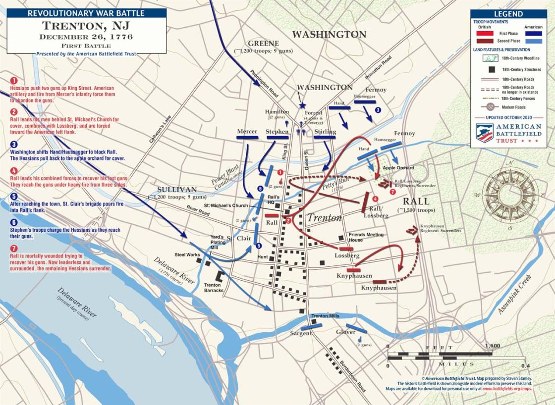 Trenton | First Battle | Dec 26, 1776 (October 2020)