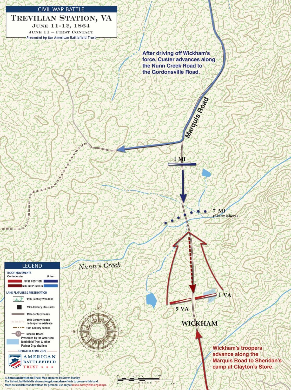 Trevilian Station | First Contact | June 11, 1864 (April 2022)