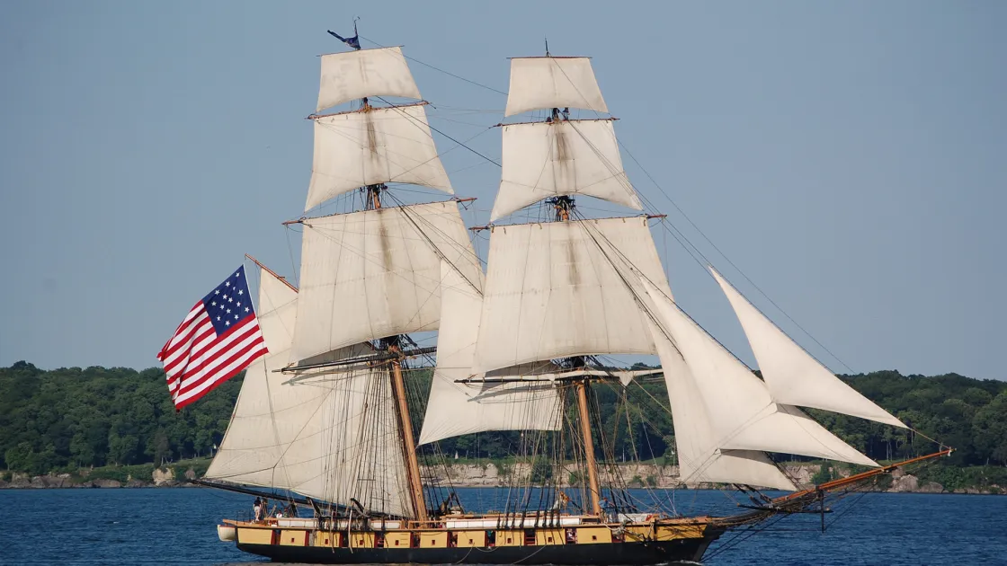 USS Niagara near Put-in-Bay, Ohio