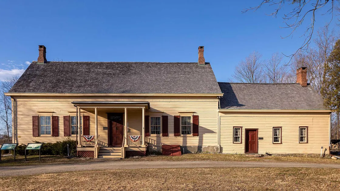 Facade of the Van Wyck Homestead