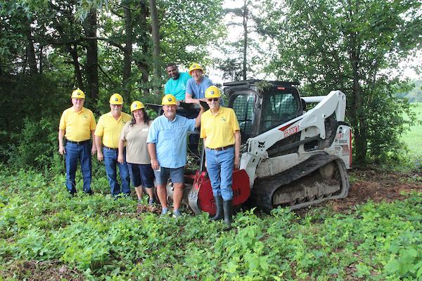 Liberty Trail Walking Trail Groundbreaking at Waxhaws