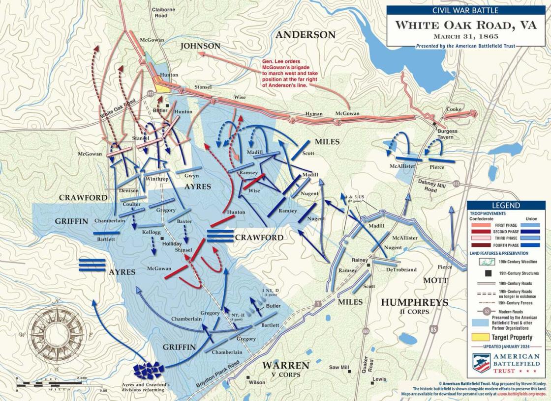 White Oak Road | Mar 31, 1865