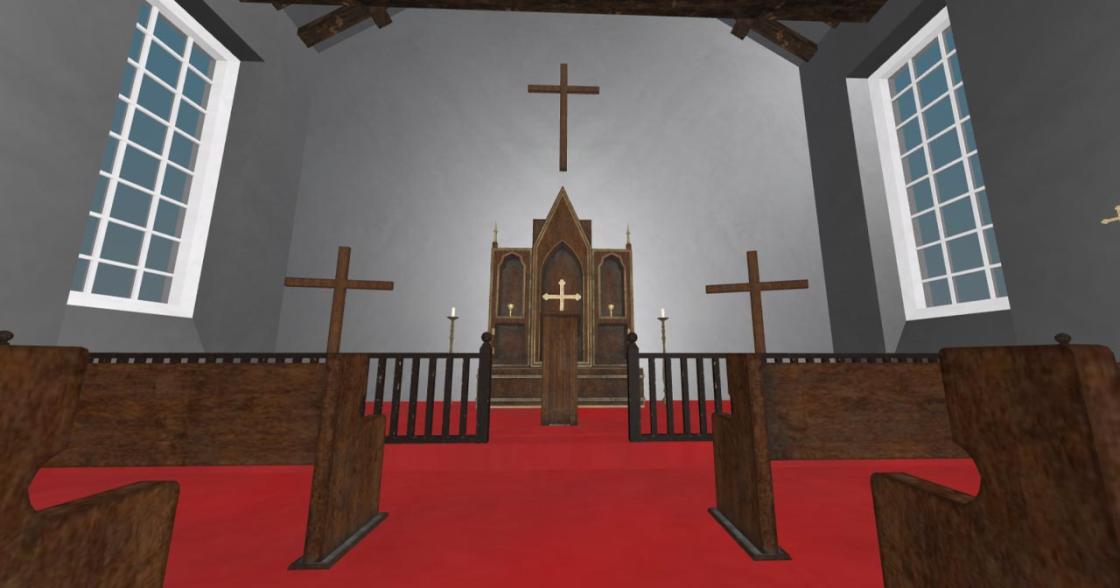 An augmented reality model of St. Jame Church