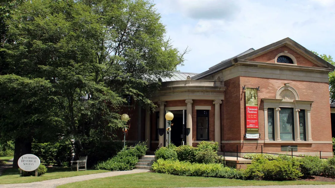 Exterior of the Litchfield Historical Society