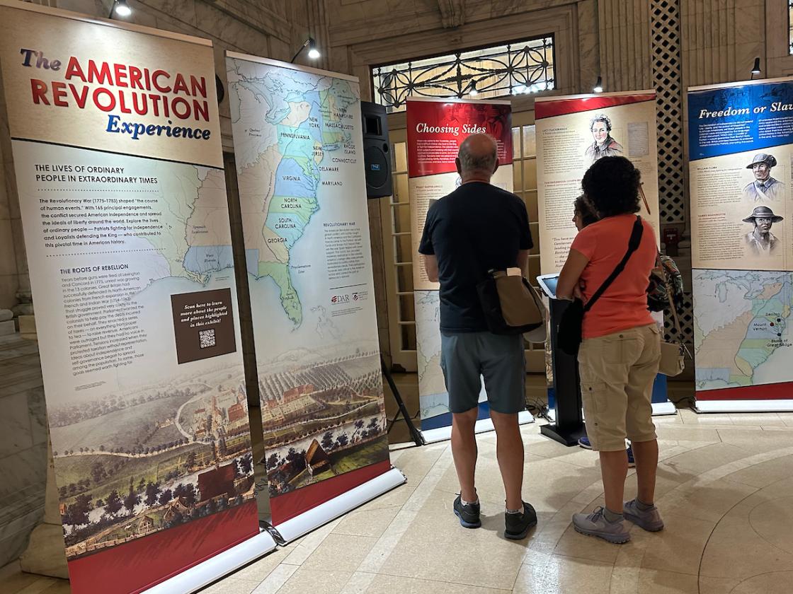 American Revolution Experience Traveling Exhibition at DAR HQ