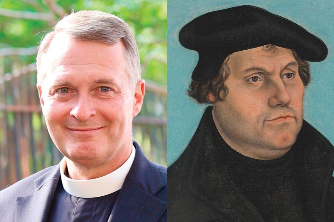 Rev. Jeff Miller and Martin Luther