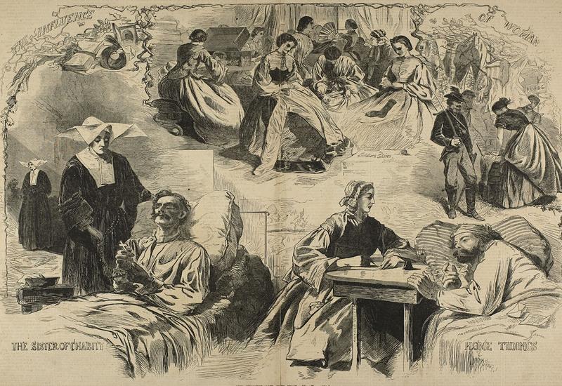 Female Nurses During the Civil War   American Battlefield Trust