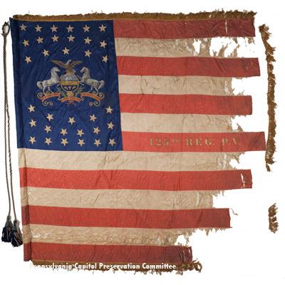 125th Pennsylvania National Flag