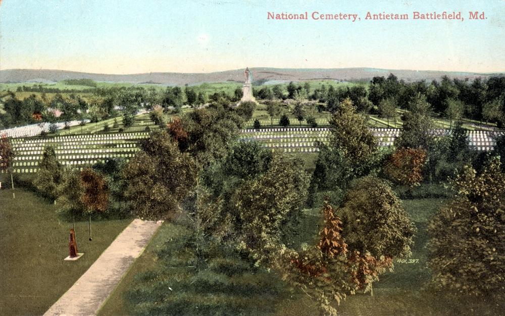 Antietam National Cemetery Postcard