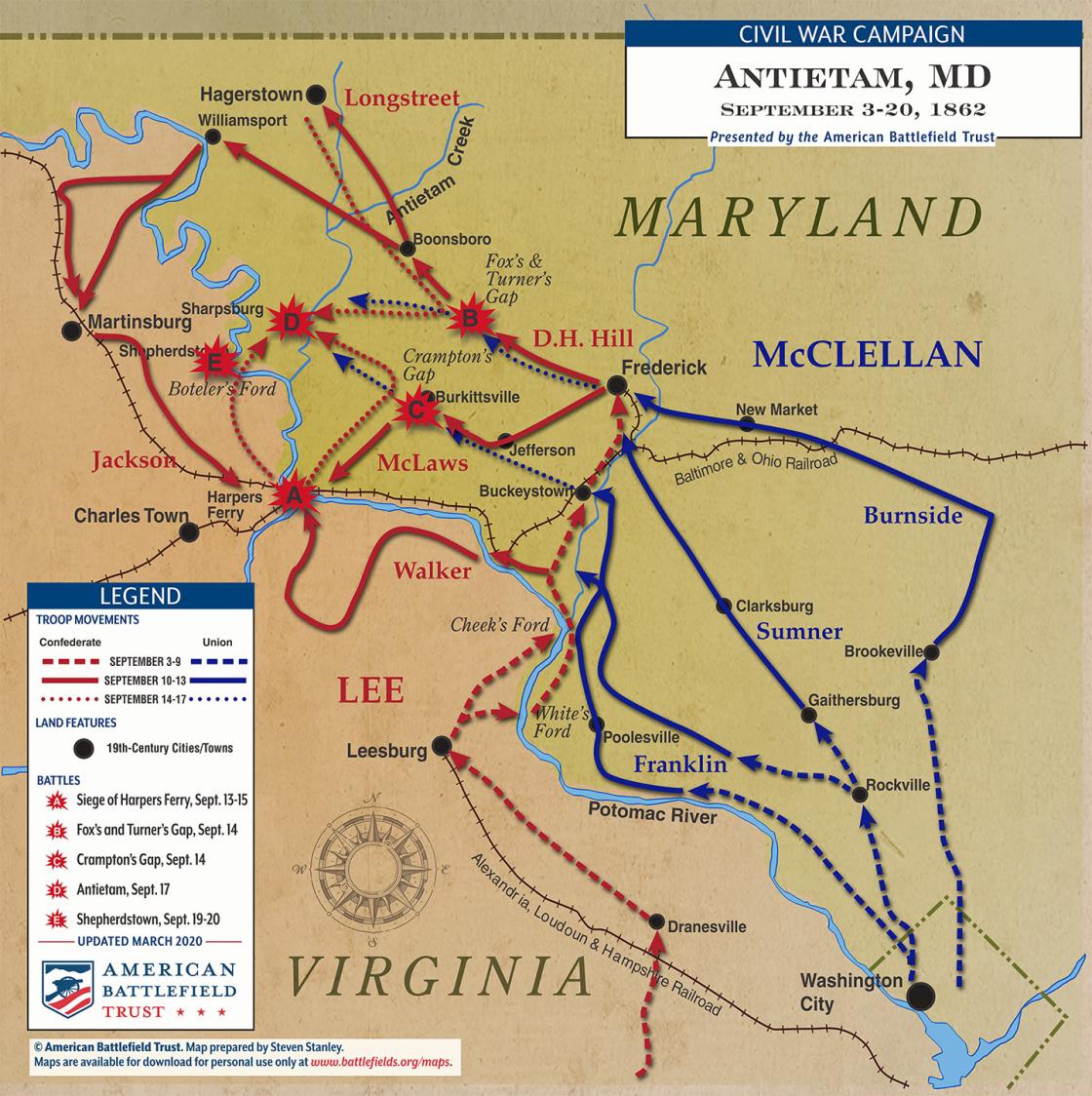 Civil War Battle Maps