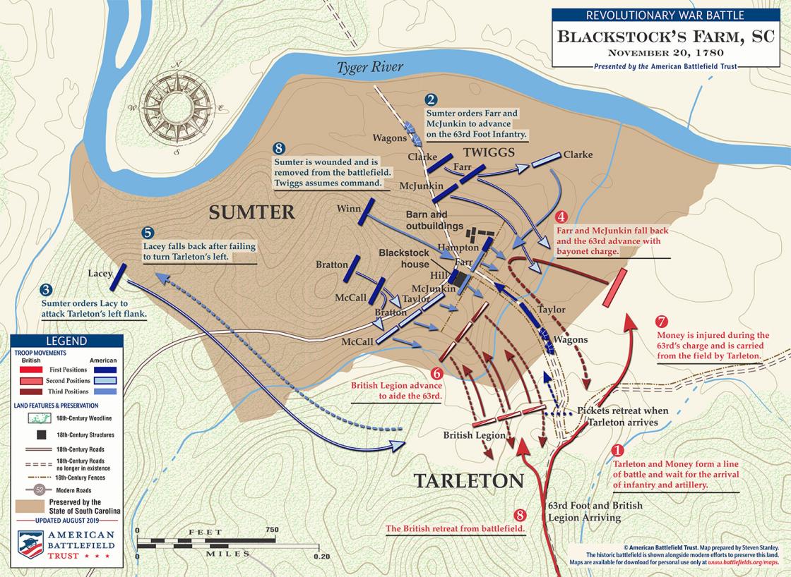 Blackstock's Farm | Nov 20, 1780 (August 2019)