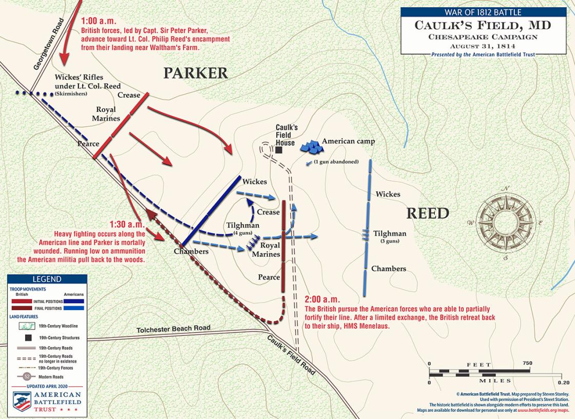Caulk's Field | Aug 31, 1814 (April 2020)