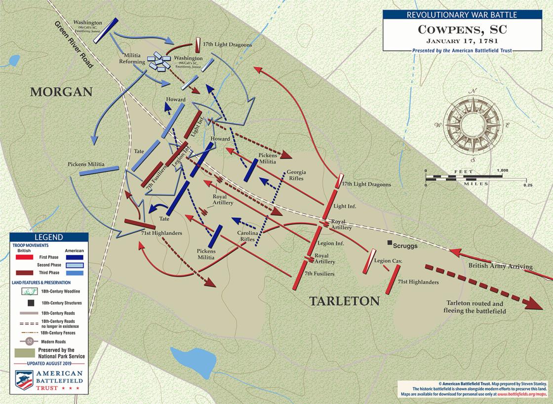 Cowpens | Jan 17, 1781 (August 2019)