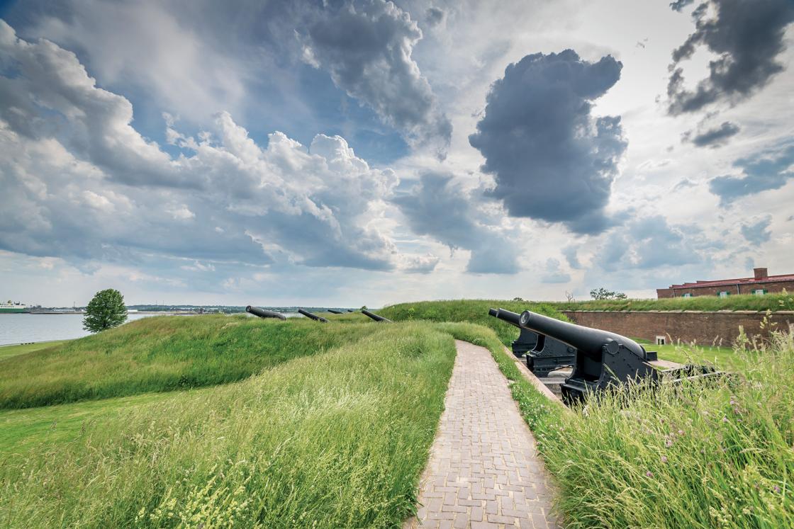 Cloudy Sky Over Fort McHenry