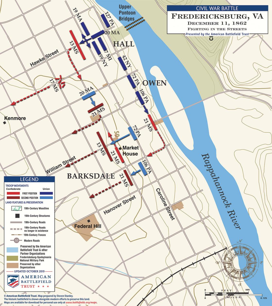 Fredericksburg Fighting in the Streets December 11, 1862 American