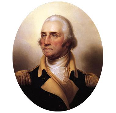 This is a portrait of George Washington. 