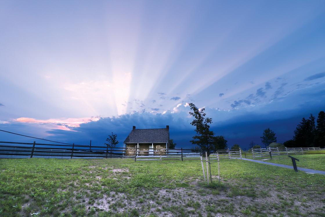 Lee's Headquarters on the Gettysburg Battlefield