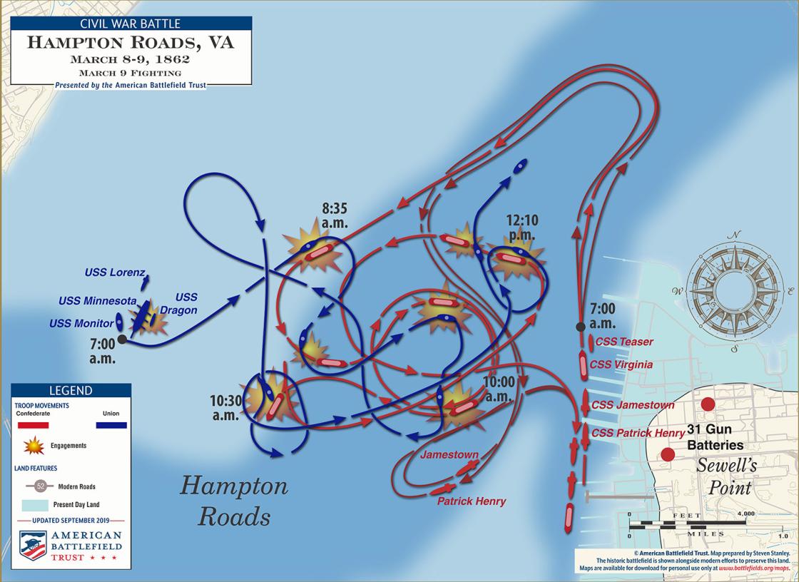 Hampton Roads | Mar 9, 1862 (September 2019)