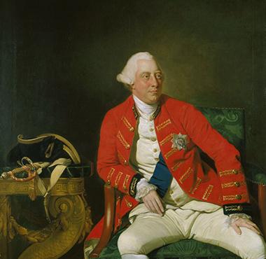 This is a portrait of King George III.