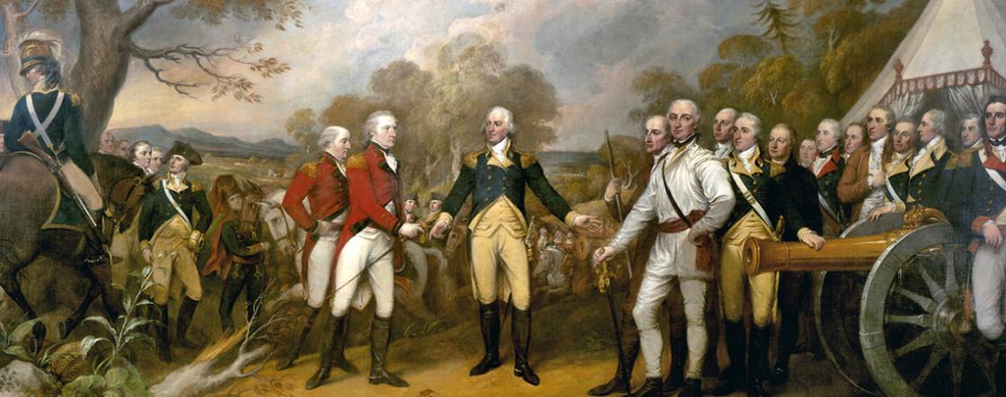Battle of Saratoga - Surrender of General Burgoyne