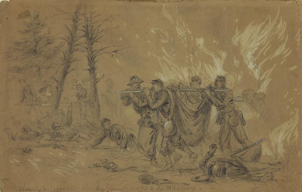Illustration of the Wilderness Fire