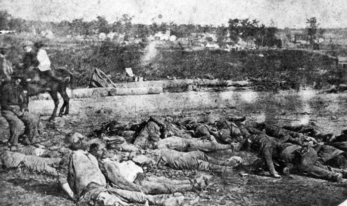Confederate Dead at Battery Robinett