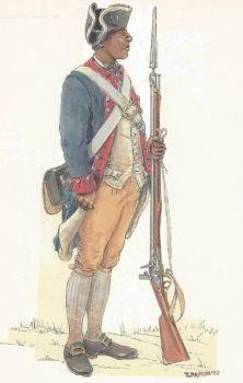 Black Continental Soldier