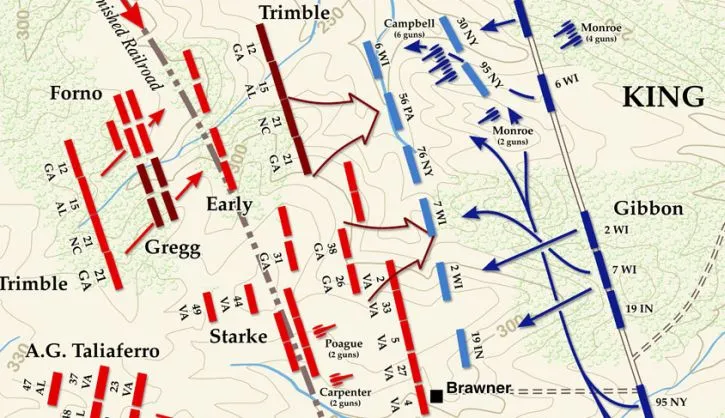 Brawner Farm Map - Article