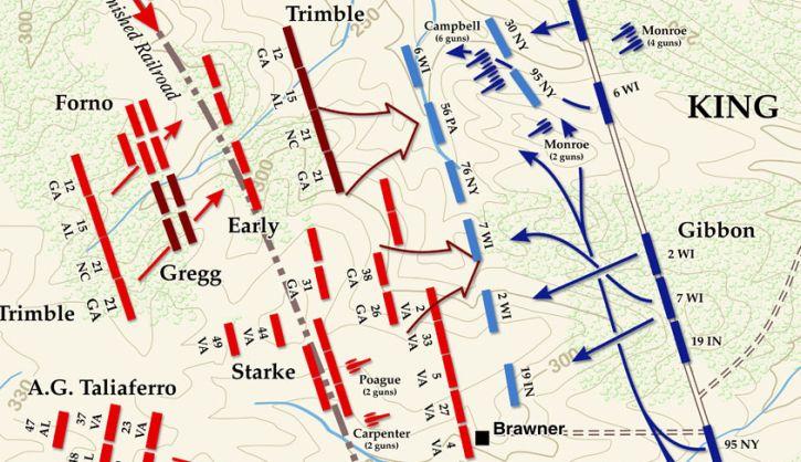 Brawner Farm Map - Article