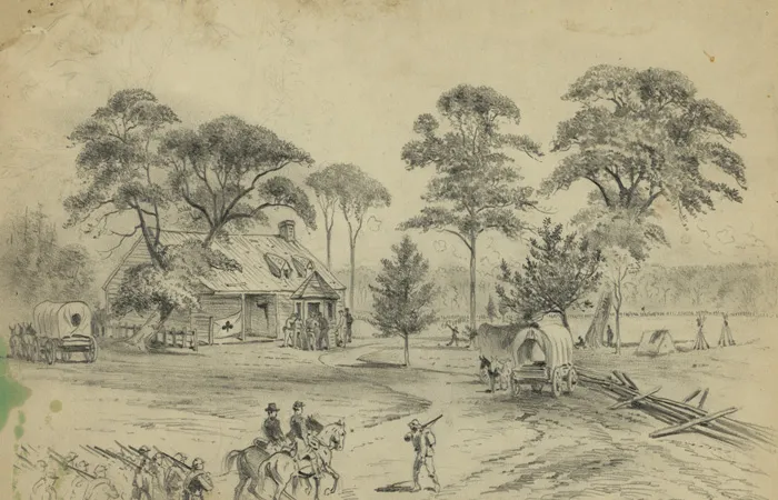 Cold Harbor Tavern Illustration
