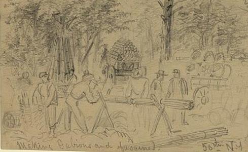 Sketch by Alfred Waud