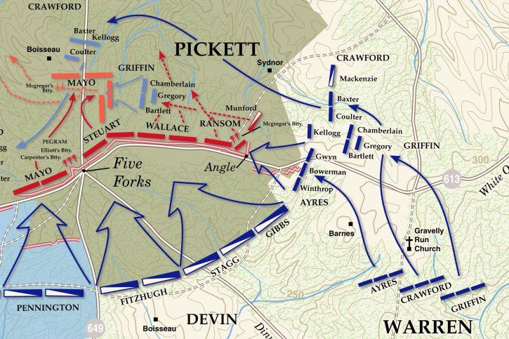 Five Forks Map (Article)