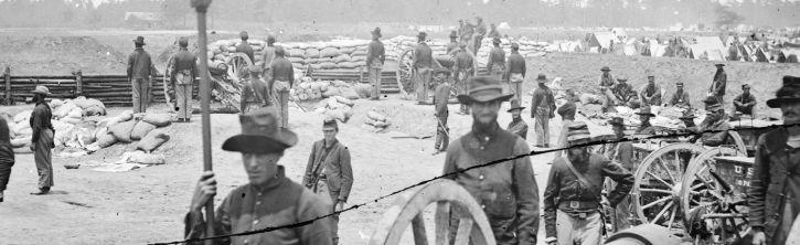 Photograph of troops at Fort Richardson