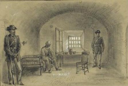 Jefferson Davis at Fort Monroe
