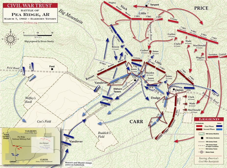 Pea Ridge | Elkhorn Tavern | Mar 7, 1862