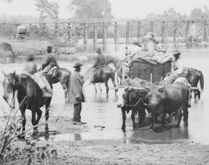 slaves fording