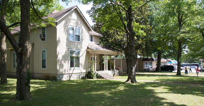 The Holt House on the Franklin Battlefield