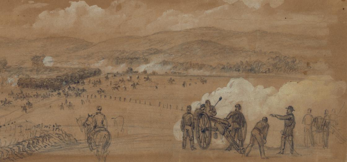 Sketch of the Battle of Upperville