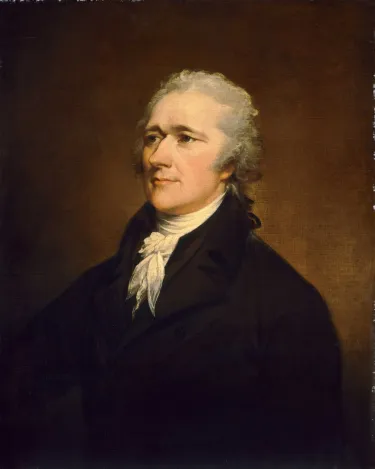 Portrait of Alexander Hamilton