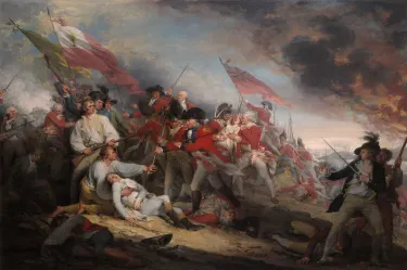 The Battle of Bunker's Hill, June 17, 1775 by John Trumbull