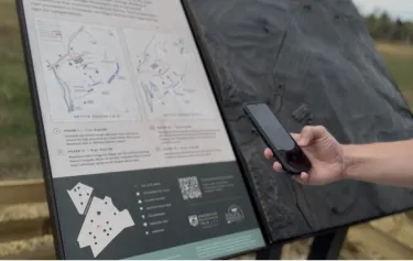The battle map of Princeton to life through augmented reality