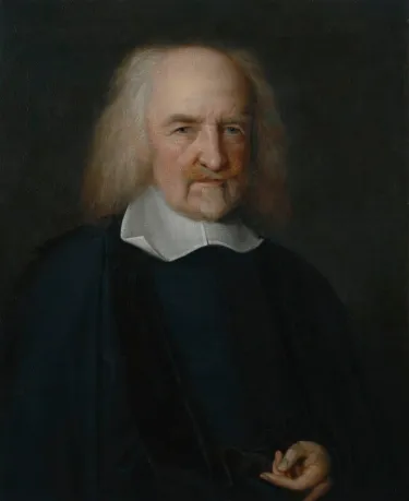 Thomas Hobbes  by John Michael Wright oil on canvas, circa 1669-1670 NPG 225  © National Portrait Gallery, London
