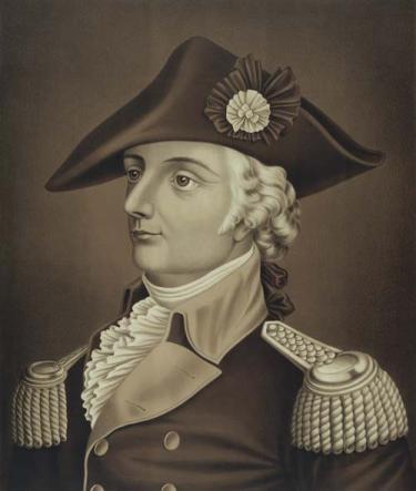 A portrait of General “Mad” Anthony Wayne
