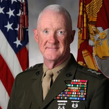 Lieutenant General Richard P. Mills (USMC, Ret.) in uniform